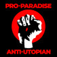 Pro-Paradise Anti-Utopian No. 1 | Orthodox Christian Hoodie / Hooded Sweatshirt