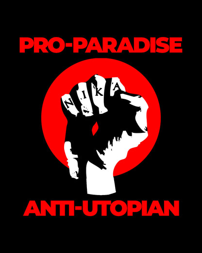 Pro-Paradise Anti-Utopian No. 1 | Orthodox Christian Jersey Tank Top / Sleeveless Shirt