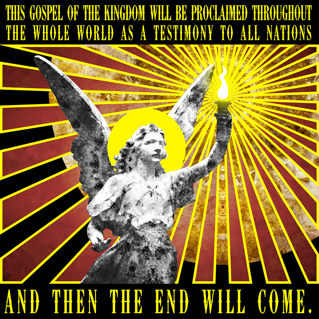 And Then the End Will Come - Angel Design No. 1 | Orthodox Christian T-Shirt