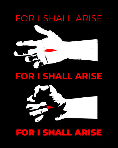 For I Shall Arise (Canon of Holy Saturday) No. 1 | Orthodox Christian Jersey Tank Top / Sleeveless Shirt