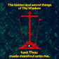 The Hidden and Secret Things of Thy Wisdom (Golgotha Cross) No. 1 | Orthodox Christian Hoodie / Hooded Sweatshirt