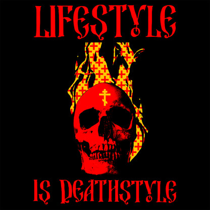 Lifestyle is Deathstyle No.1 | Orthodox Christian T-Shirt