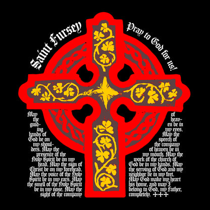 Lorica of St Fursey No.1 | Orthodox Christian T-Shirt