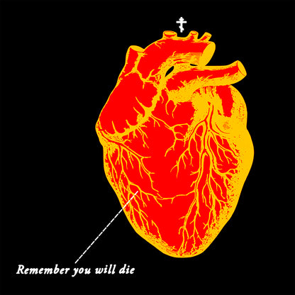 Remember You Will Die Heart Design No. 2 | Orthodox Christian Jersey Tank Top / Sleeveless Shirt