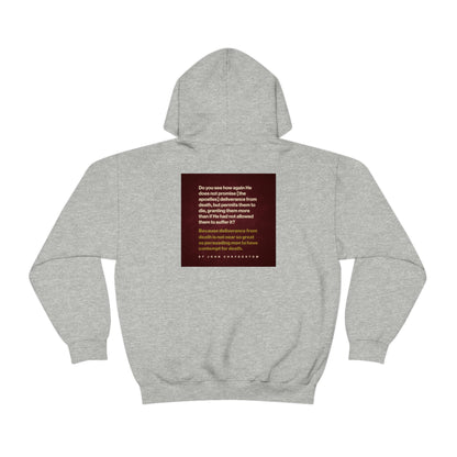 Do Not Fear Those Who Kill the Body No. 1 | Orthodox Christian Double-Sided Hoodie / Hooded Sweatshirt