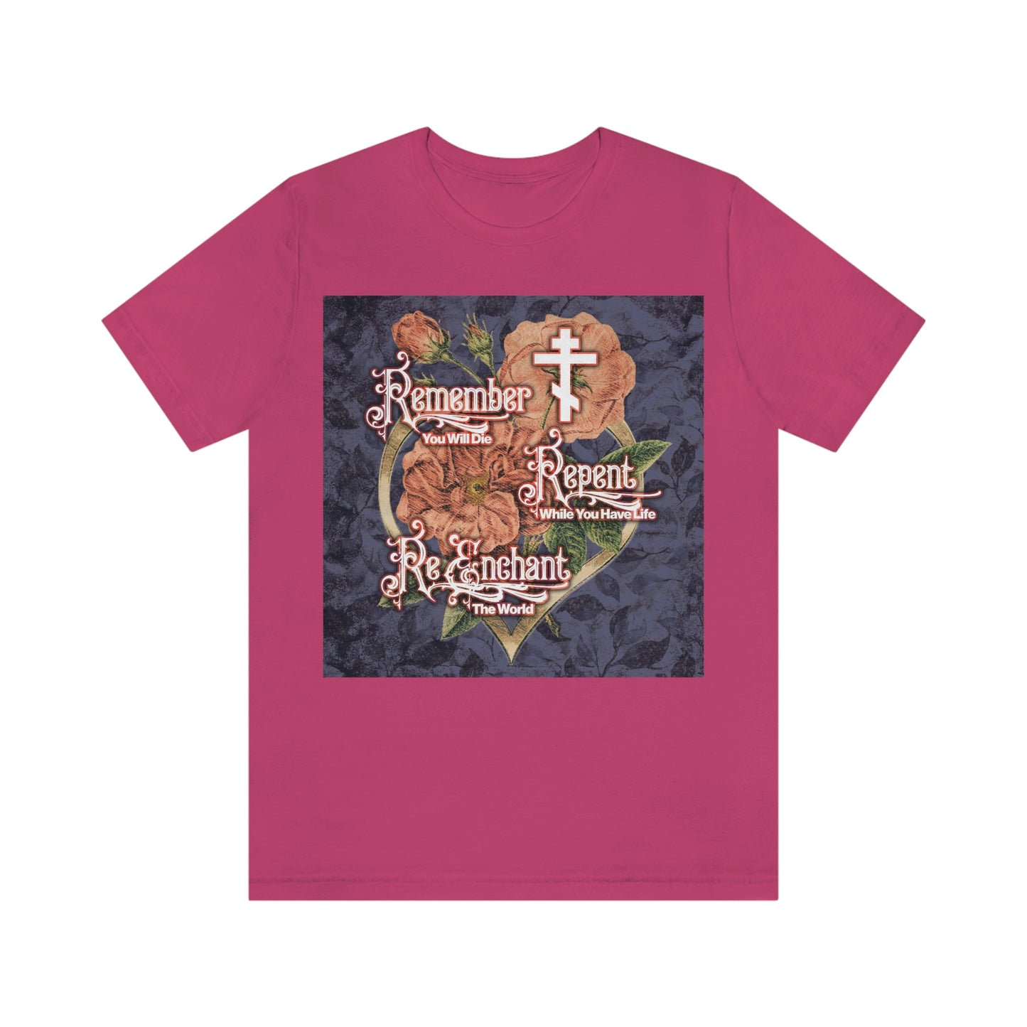 Remember Repent Re-Enchant: Victorian Design No.1 | Orthodox Christian T-Shirt