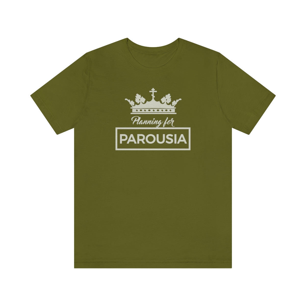 Planning for Parousia No. 1 (Minimal Design) | Orthodox Christian T-Shirt