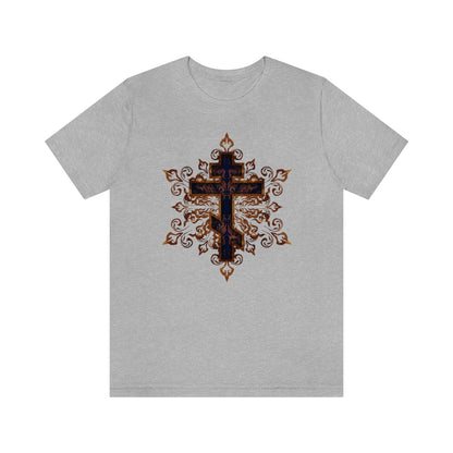 Ornate Cross No. 6 | Orthodox Christian T-Shirt