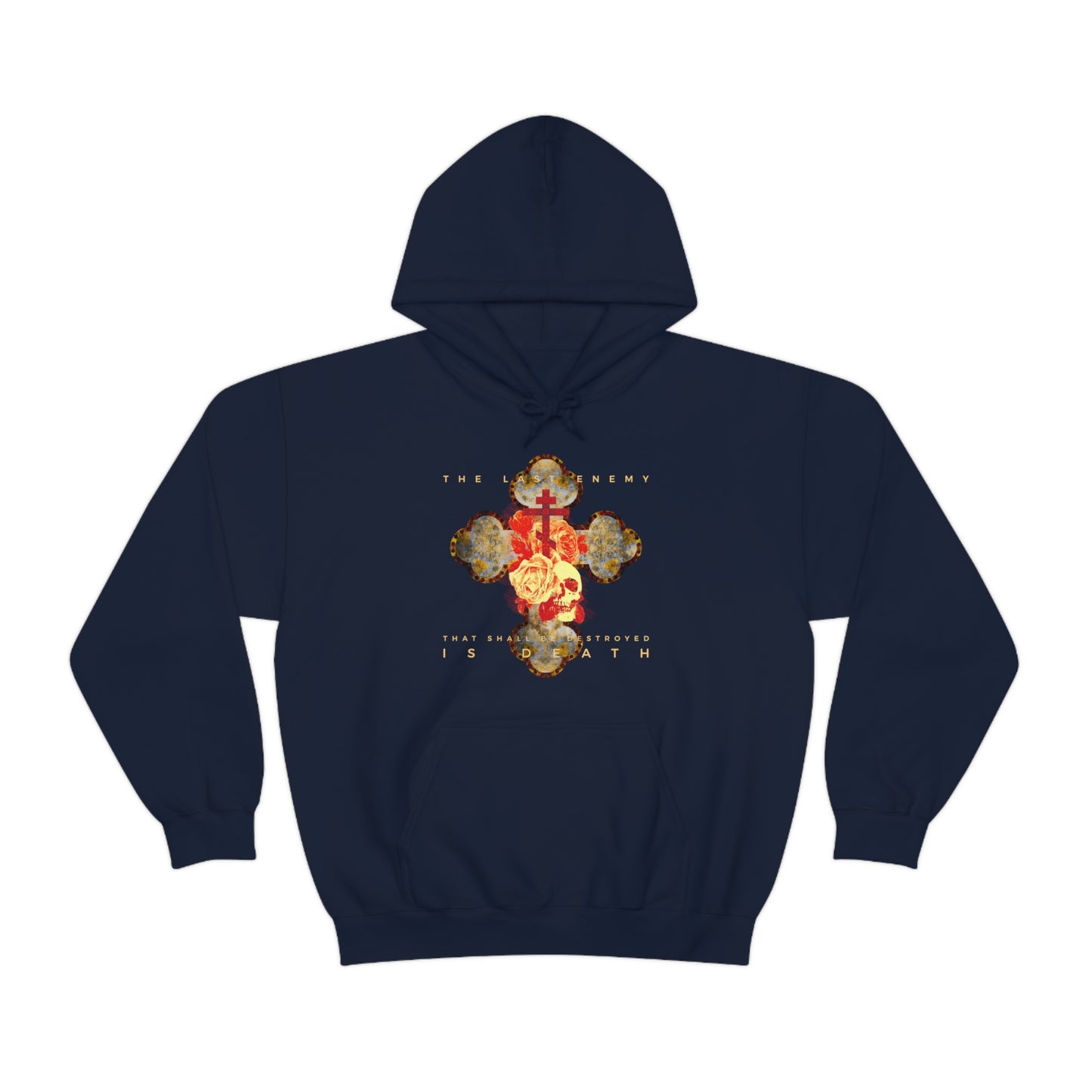 The Final Enemy That Shall Be Destroyed No.2 | Orthodox Christian Hoodie / Hooded Sweatshirt