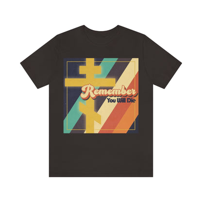 Remember You Will Die RYWD 70s Design No. 1 | Orthodox Christian T-Shirt