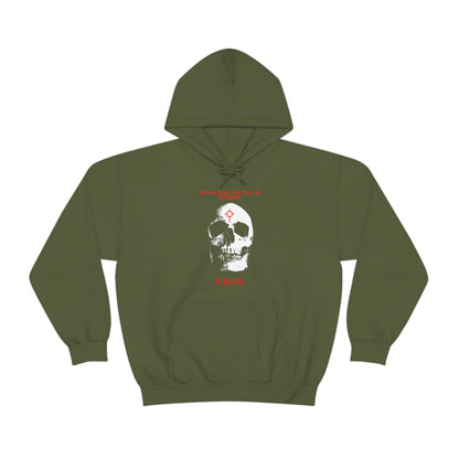 The Final Enemy That Shall Be Destroyed No.1 | Orthodox Christian Hoodie / Hooded Sweatshirt