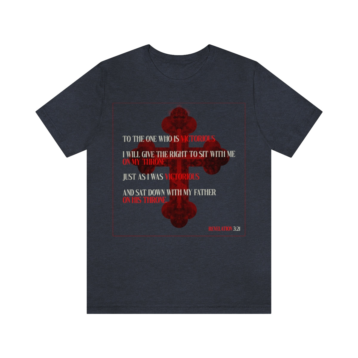 To the One Who Is Victorious No. 3 | Orthodox Christian T-Shirt