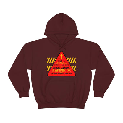 Dark Habits are Black Masses No. 1 | Orthodox Christian Hoodie / Hooded Sweatshirt