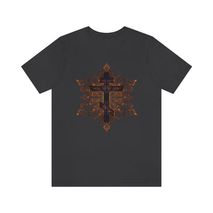 Ornate Cross No. 6 | Orthodox Christian T-Shirt