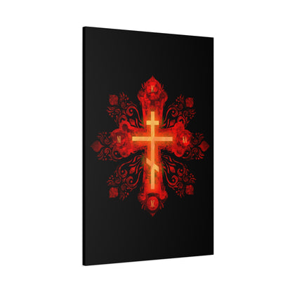 Art Cross: Russian Animation Style No. 1 | Orthodox Christian Canvas Art