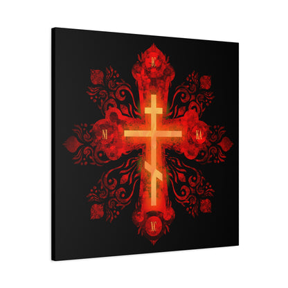 Art Cross: Russian Animation Style No. 1 | Orthodox Christian Canvas Art