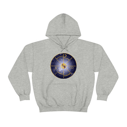 Geocentric Cross & Chi Rho No. 1 | Orthodox Christian Hoodie / Hooded Sweatshirt