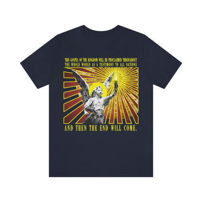 And Then the End Will Come - Angel Design No. 1 | Orthodox Christian T-Shirt