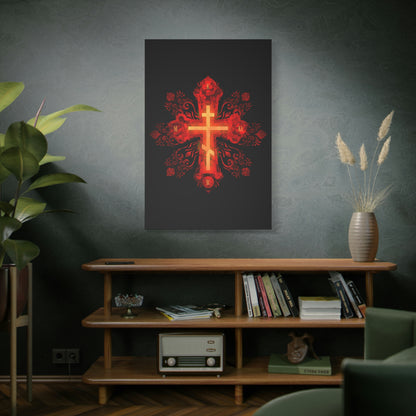 Art Cross: Russian Animation Style No. 1 | Orthodox Christian Canvas Art