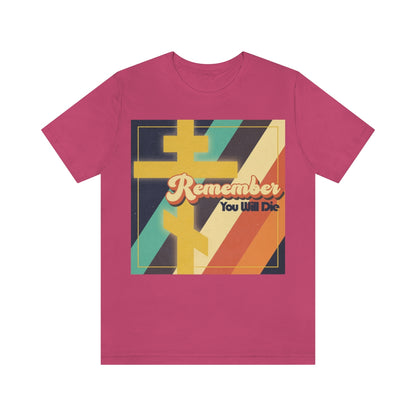 Remember You Will Die RYWD 70s Design No. 1 | Orthodox Christian T-Shirt