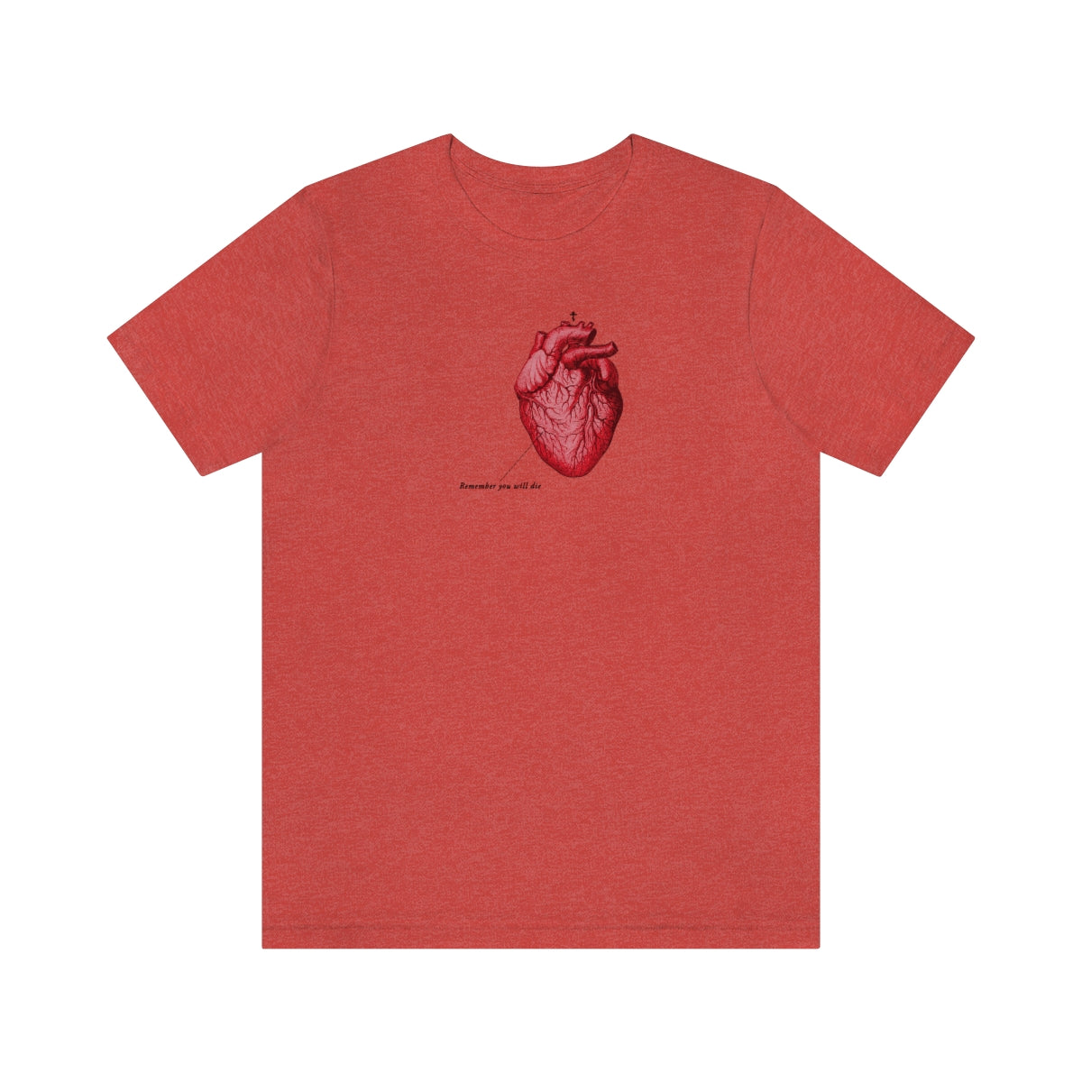 Remember You Will Die Heart Design No. 1 | Orthodox Christian T-Shirt