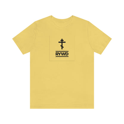 RYWD (Remember You Will Die) (Black Text) Logo Design No. 1 | Orthodox Christian T-Shirt