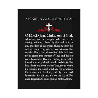 Prayer Against the Antichrist No. 1 | Orthodox Christian Art Poster