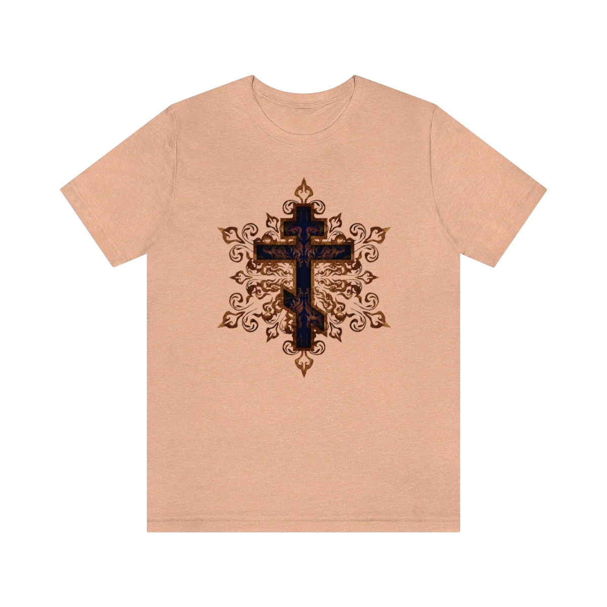 Ornate Cross No. 6 | Orthodox Christian T-Shirt