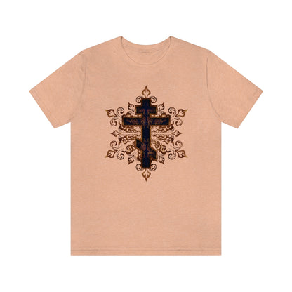 Ornate Cross No. 6 | Orthodox Christian T-Shirt