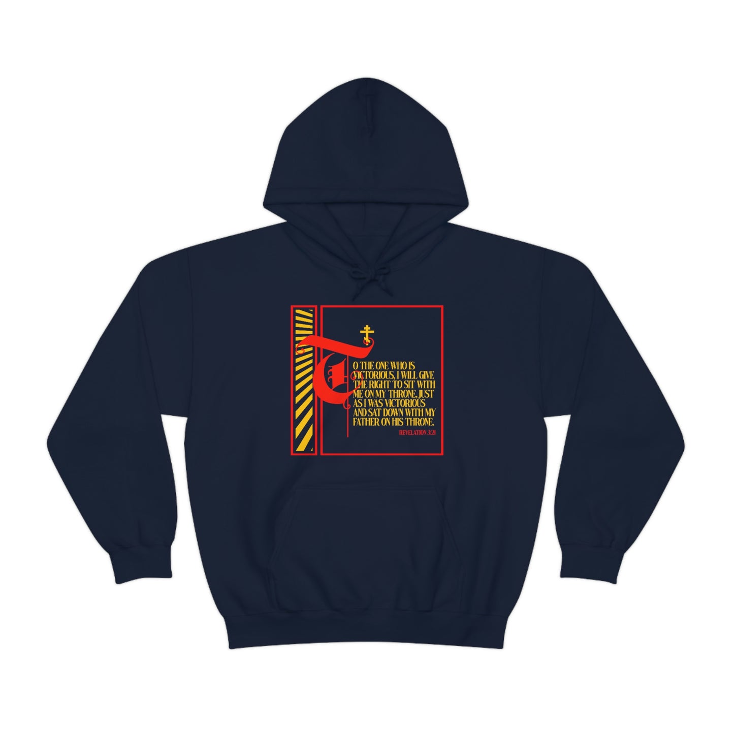 To the One Who Is Victorious No. 6 | Orthodox Christian Hoodie / Hooded Sweatshirt