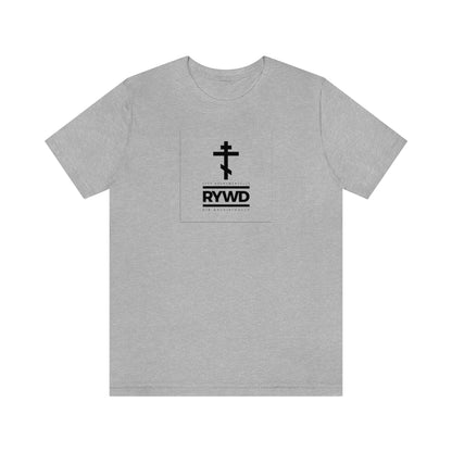 RYWD (Remember You Will Die) (Black Text) Logo Design No. 1 | Orthodox Christian T-Shirt