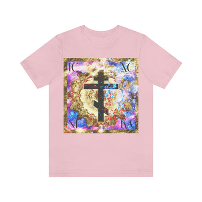 Art Cross: Ætheric Rose Window Cross Design No. 22b | Orthodox Cross