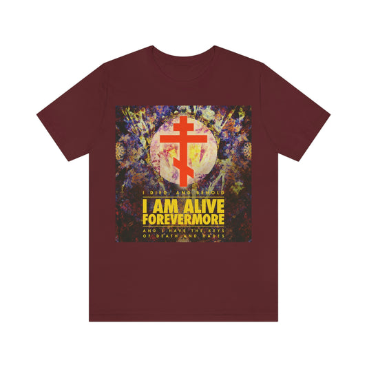 I Am Alive Forevermore No. 1 | Orthodox Christian T-Shirt