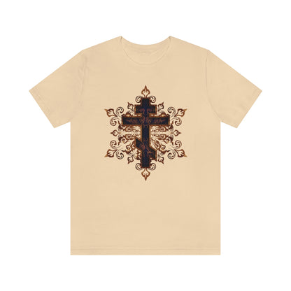 Ornate Cross No. 6 | Orthodox Christian T-Shirt