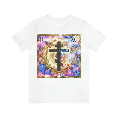 Art Cross: Ætheric Rose Window Cross Design No. 22b | Orthodox Cross