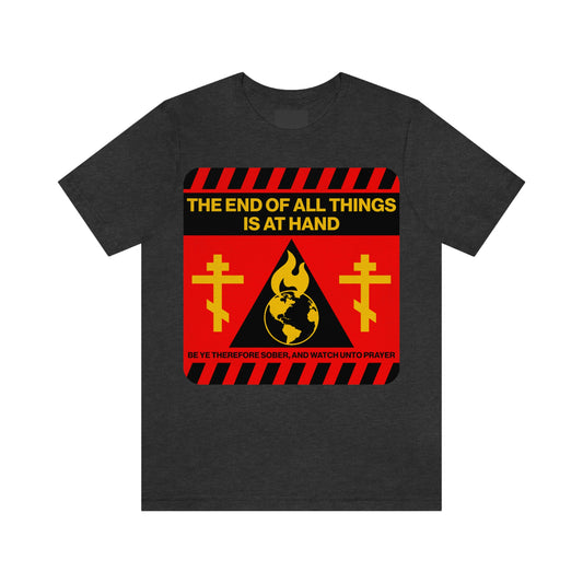 The End of All Things No.3 | Orthodox Christian T-Shirt