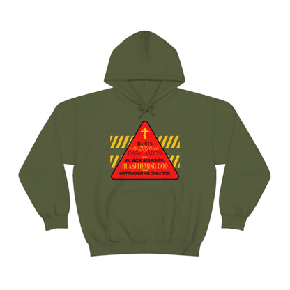 Dark Habits are Black Masses No. 1 | Orthodox Christian Hoodie / Hooded Sweatshirt
