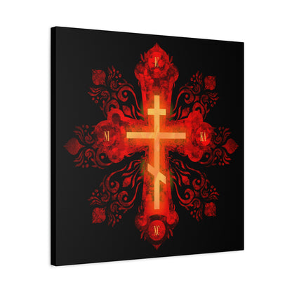 Art Cross: Russian Animation Style No. 1 | Orthodox Christian Canvas Art