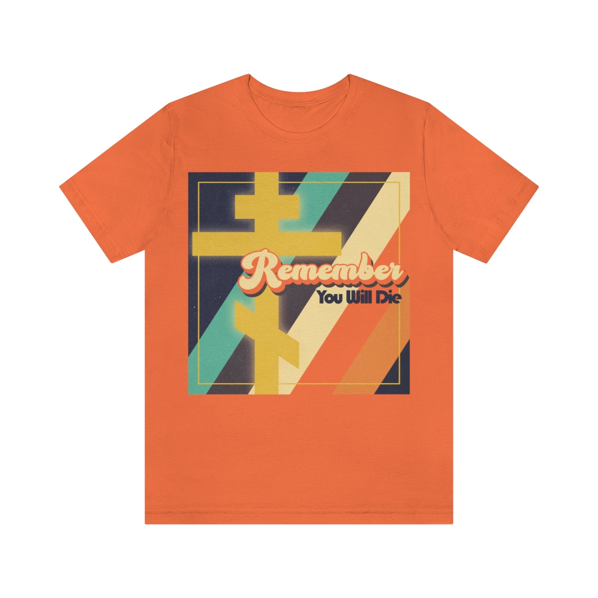 Remember You Will Die RYWD 70s Design No. 1 | Orthodox Christian T-Shirt