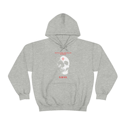 The Final Enemy That Shall Be Destroyed No.1 | Orthodox Christian Hoodie / Hooded Sweatshirt