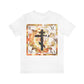 Art Cross: Ætheric Rose Window Cross Design No. 22 | Orthodox Christian T-Shirt