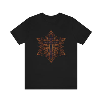Ornate Cross No. 6 | Orthodox Christian T-Shirt