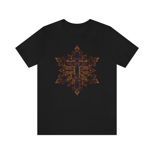 Ornate Cross No. 6 | Orthodox Christian T-Shirt