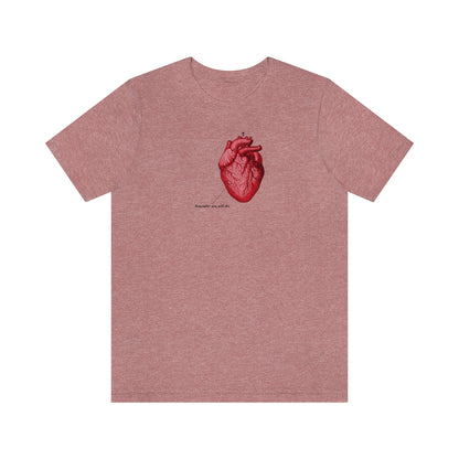 Remember You Will Die Heart Design No. 1 | Orthodox Christian T-Shirt