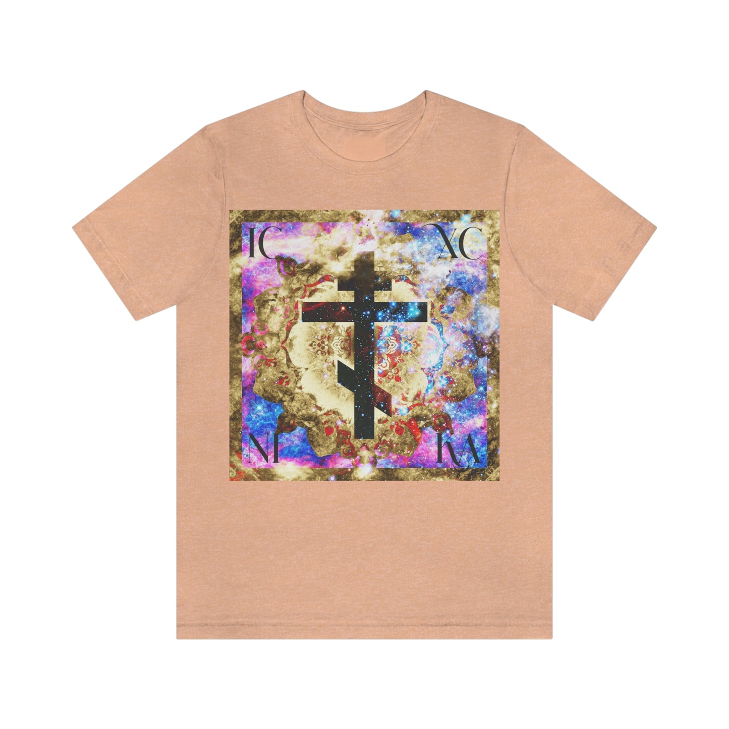 Art Cross: Ætheric Rose Window Cross Design No. 22b | Orthodox Cross