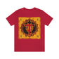 Art Cross: Ætheric Rose Window Cross Design No. 32 | Orthodox Christian T-Shirt