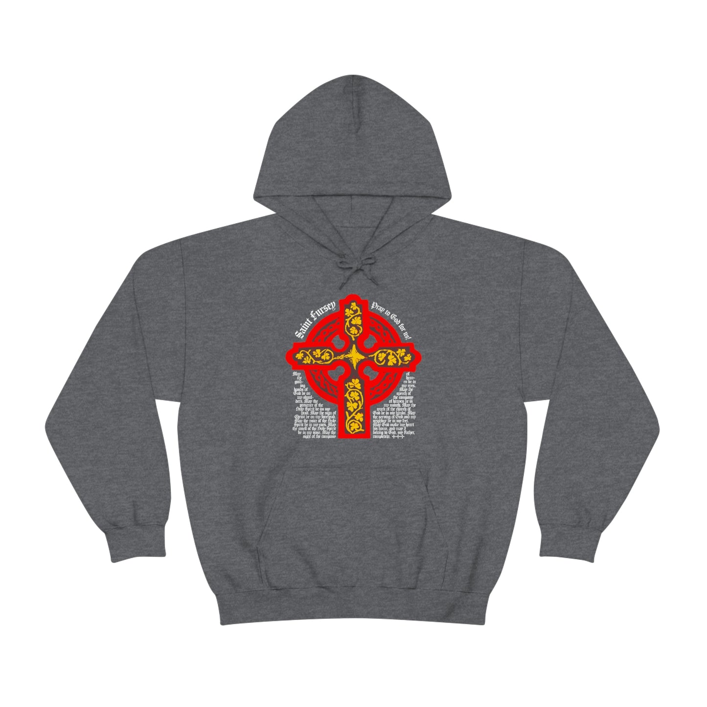 Lorica of St Fursey No.1 | Orthodox Christian Hoodie / Hooded Sweatshirt