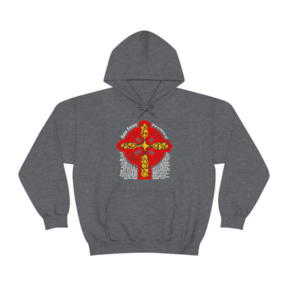 Lorica of St Fursey No.1 | Orthodox Christian Hoodie / Hooded Sweatshirt