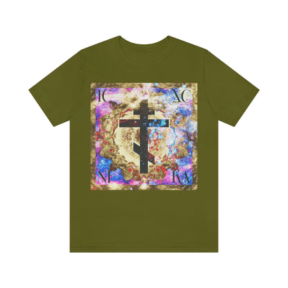 Art Cross: Ætheric Rose Window Cross Design No. 22b | Orthodox Cross