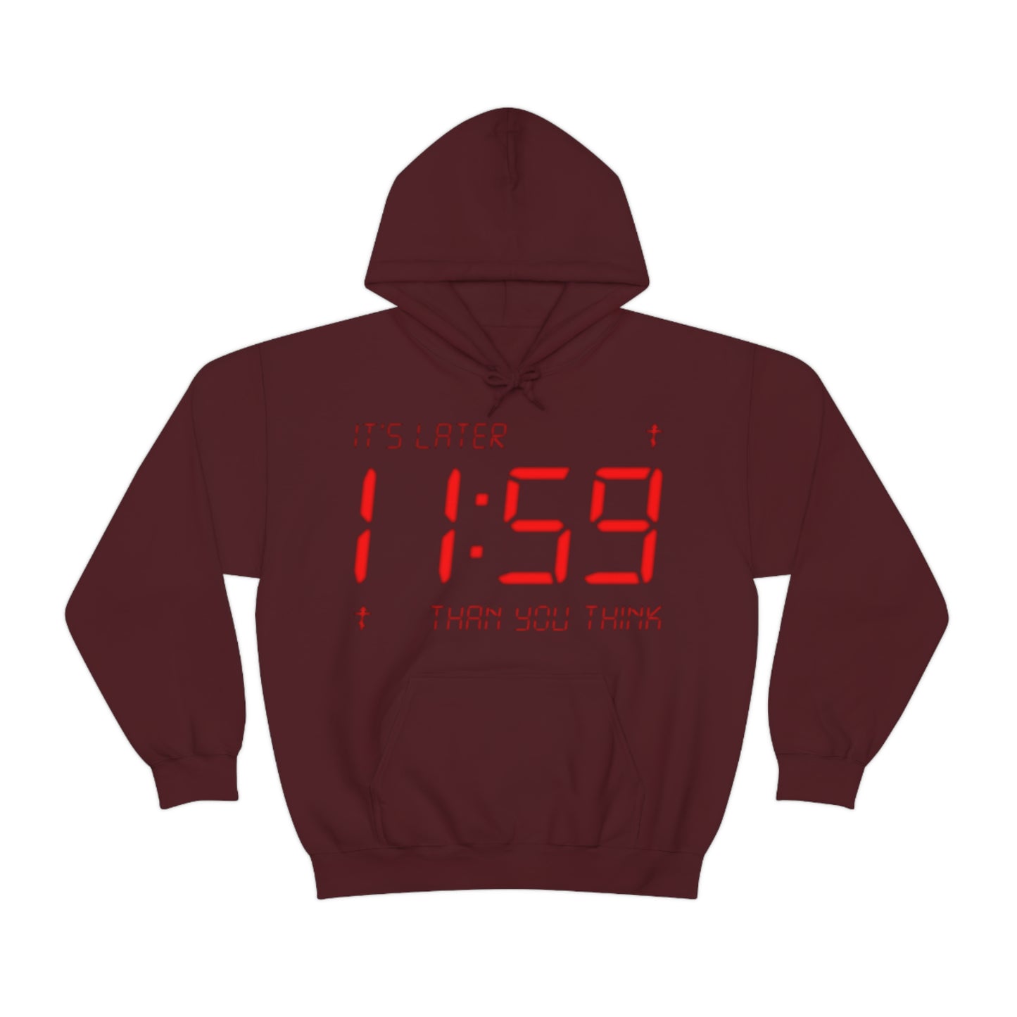 It's Later Than You Think No. 8 | Orthodox Christian Hoodie / Hooded Sweatshirt